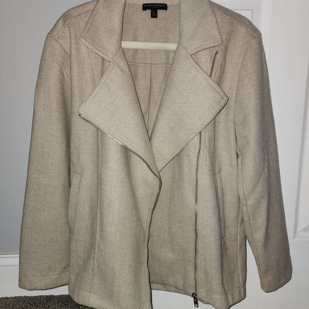 Women's Banana Republic Cream Jacket